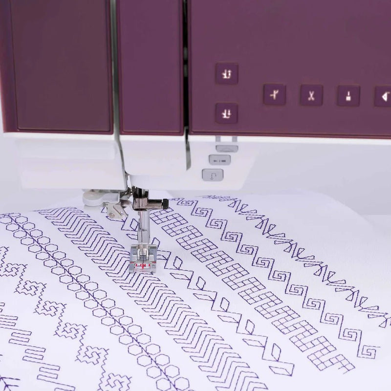 PFAFF creative icon 2 Sewing & Embroidery Machine – Purple Aurora Edition
