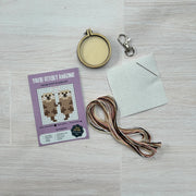 The Crafty Kit Company You're Otterly Amazing Mini Matchbox Cross Stitch Kit