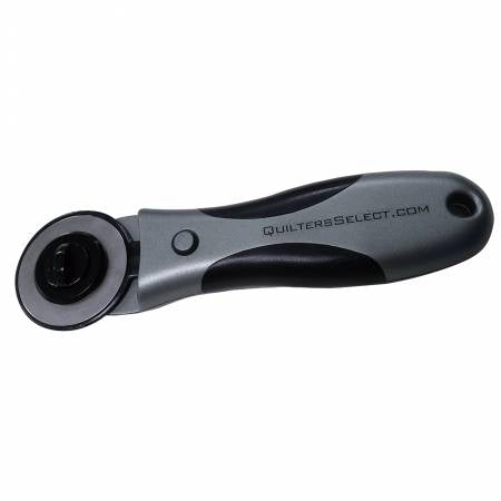 Quilters Select 45mm Deluxe Rotary Cutter – Weighted Ergonomic Fabric Cutter (QS-ROTARY2)