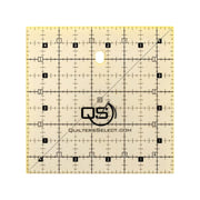 Quilters Select 4.5" x 4.5" Quilting Ruler – QS - RUL4.5 Precision Square Ruler