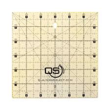 Quilters Select 6" x 6" Quilting Ruler – QS - RUL6X6 Precision Square Ruler
