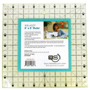 Quilters Select 8" x 8" Quilting Ruler – QS - RUL8X8 Precision Square Ruler