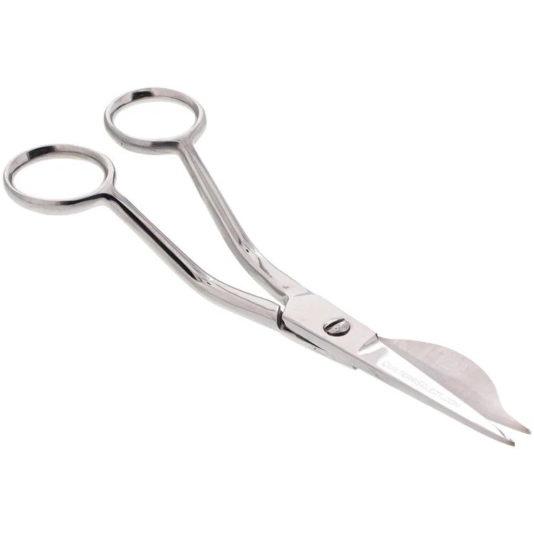 Quilters Select Wave Applique Scissors – Left Hand Precision Applique & Embroidery Scissors (QSTOOL1 - L)