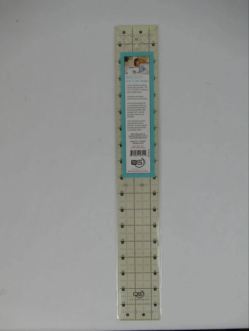 Quilters Select 2½" x 18" Non - Slip Quilting Ruler – QS - RUL2.5X18