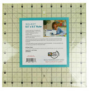 Quilters Select 8.5" x 8.5" Quilting Ruler – QS - RUL8.5 Precision Square Ruler