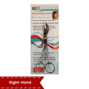Quilters Select Wave Applique Scissors – Right Hand Precision Applique & Embroidery Scissors (QSTOOL - 1)