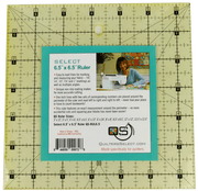 Quilters Select 6.5" x 6.5" Non - Slip Quilting Ruler – Precision Square Ruler for Quilt Blocks