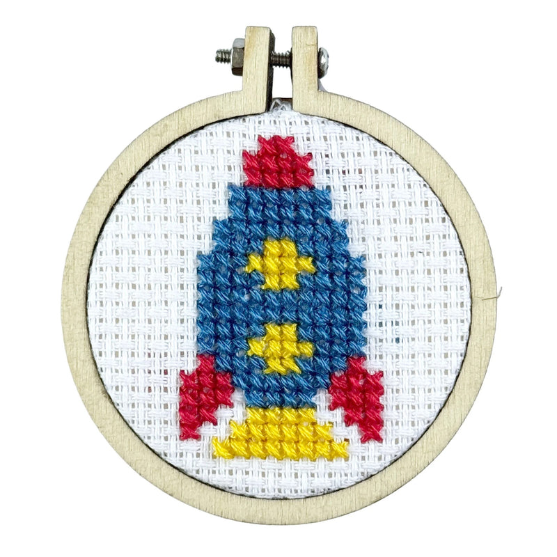 The Crafty Kit Company Reach for the Stars Mini Matchbox Cross Stitch Kit