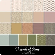 Threads of Grace 10" Stacker Quilt Fabric Bundle – 42 Squares ORIG price is $49.95