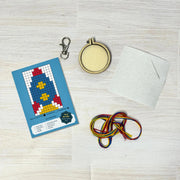 The Crafty Kit Company Reach for the Stars Mini Matchbox Cross Stitch Kit