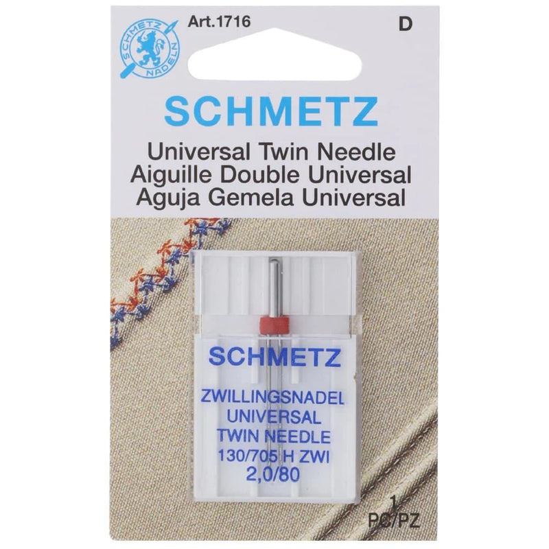 Schmetz Twin / Triple Needle Needle 2.0mm/80 5pk - 1716