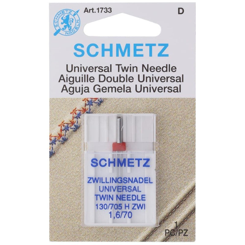 Schmetz Twin / Triple Needle Needle 1.6mm/70 5pk - 1733