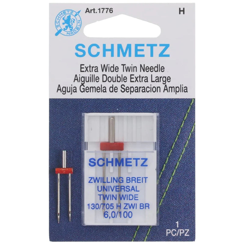 Schmetz Twin / Triple Needle Needle 6.0mm/100 100pk - 1776
