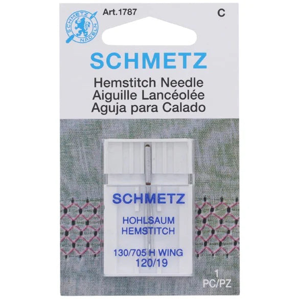 Schmetz Hemstitch / Wing Needle Size 120 5pk - 1787