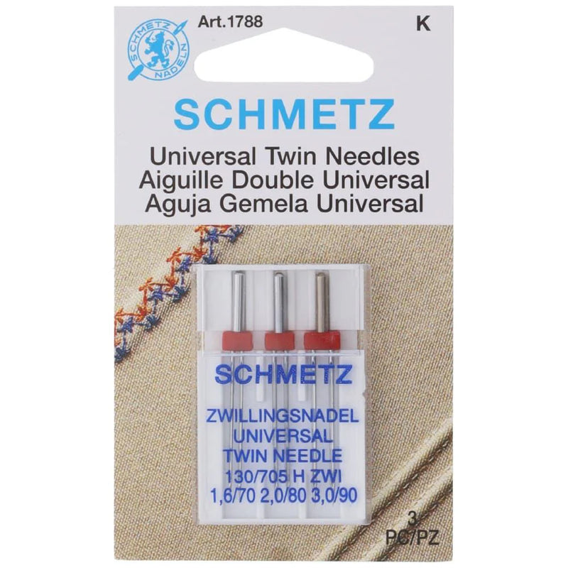 Schmetz Twin / Triple Needle Needle 1.6mm/70 5pk - S-1788