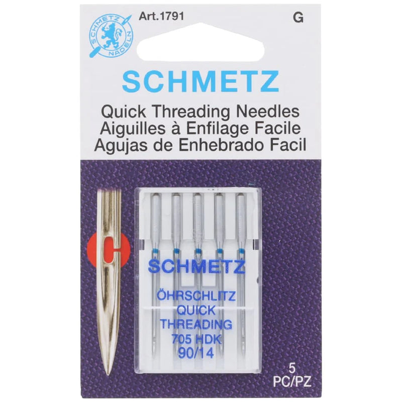 Schmetz Self-Threading Needle 90/14 5pk - 1791