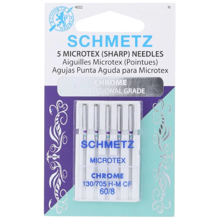 Schmetz Microtex / Sharp Needle 60/8 5pk - 4032
