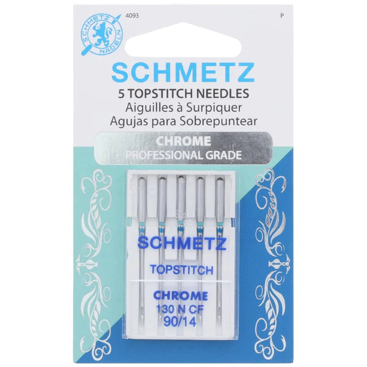 Schmetz Topstitch Needle 90/14 5pk - 4093
