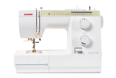 Janome Sewist 725 Mechanical Sewing Machine with Hard Cover