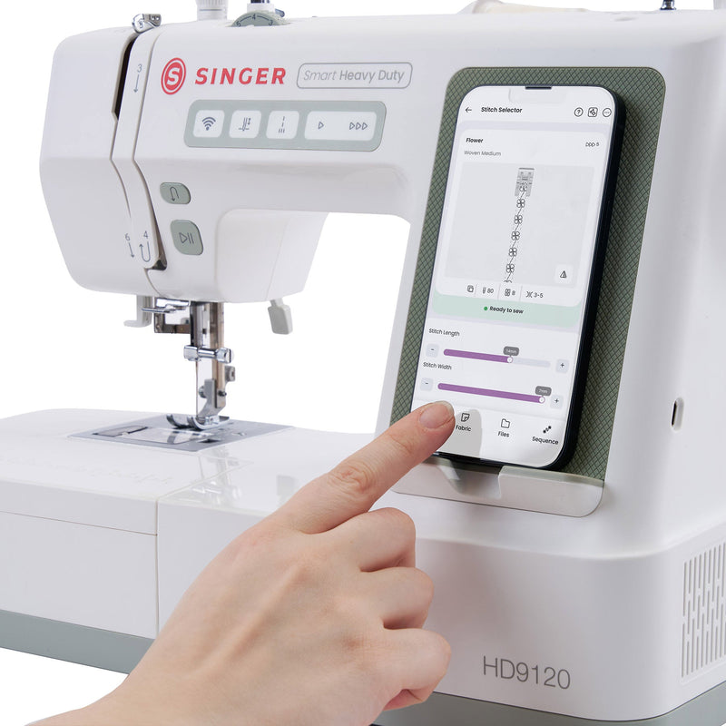 SINGER® Smart Heavy Duty 9120™ Sewing Machine – App Connected