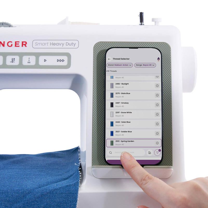 SINGER® Smart Heavy Duty 9120™ Sewing Machine – App Connected