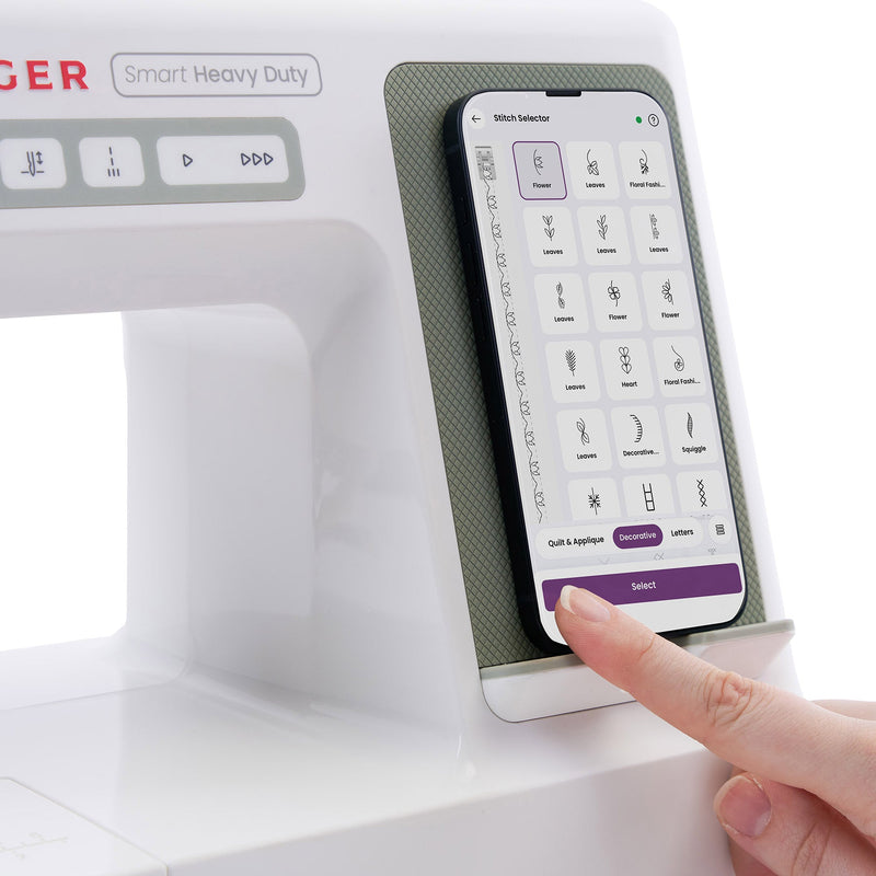 SINGER® Smart Heavy Duty 9120™ Sewing Machine – App Connected