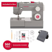 SINGER® Heavy Duty 4423 Sewing Machine – 23 Stitches, High - Speed, Metal Frame