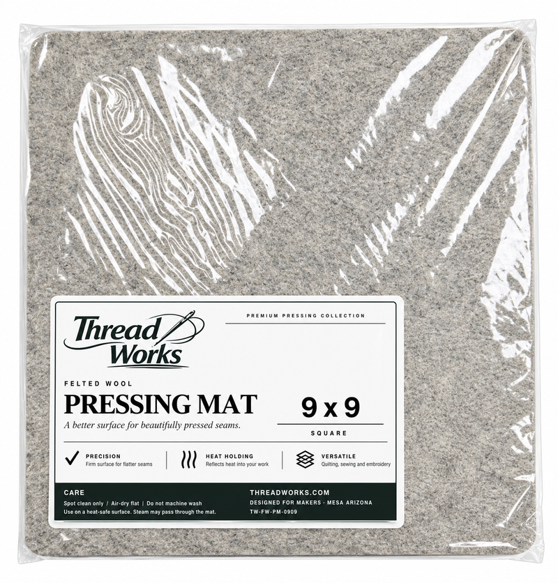ThreadWorks Wool Pressing Mat Bundle – 3-Piece Set