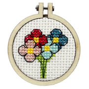 The Crafty Kit Company Thanks a Bunch Mini Matchbox Cross Stitch Kit