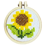 The Crafty Kit Company Van Gogh's Sunflower Mini Matchbox Cross Stitch Kit