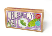 The Crafty Kit Company We're Like Two Peas in a Pod Mini Matchbox Cross Stitch Kit