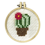 The Crafty Kit Company What the Fucculent Mini Matchbox Cross Stitch Kit