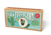 The Crafty Kit Company What the Fucculent Mini Matchbox Cross Stitch Kit