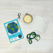 The Crafty Kit Company You Mean the World to Me Mini Matchbox Cross Stitch Kit