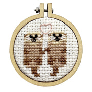 The Crafty Kit Company You're Otterly Amazing Mini Matchbox Cross Stitch Kit