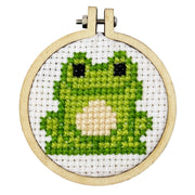 The Crafty Kit Company You're Toad-ally Loved Mini Matchbox Cross Stitch Kit