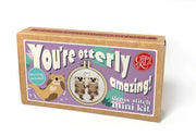 The Crafty Kit Company You're Otterly Amazing Mini Matchbox Cross Stitch Kit