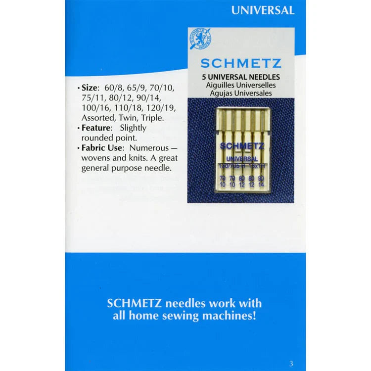 Schmetz Sewing Machine Needle 'ABC' Pocket Guide