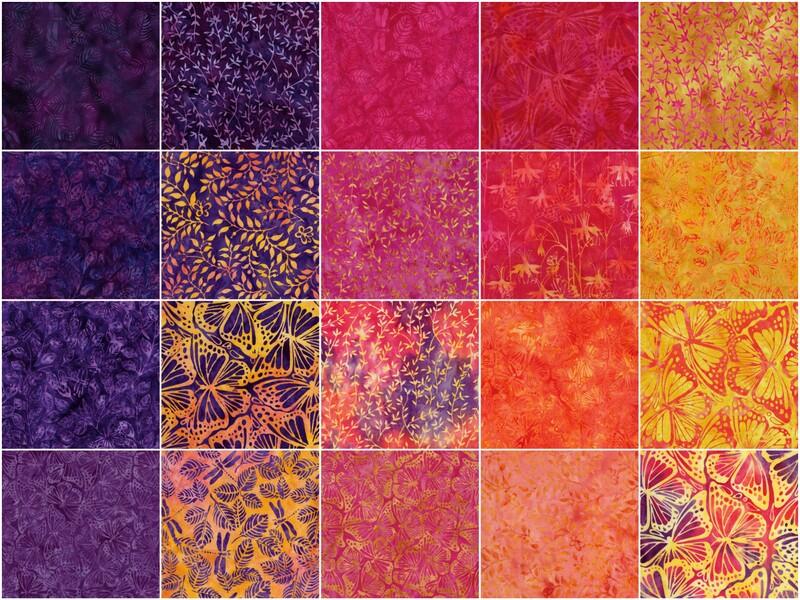 Butterfly Ballet fabric collection design overview