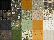 Dark Academia fabric collection design overview