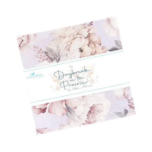 Riley Blake Daybreak on the Prairie Modern Prairie 5" Stacker – 42 Piece Precut Fabric Bundle