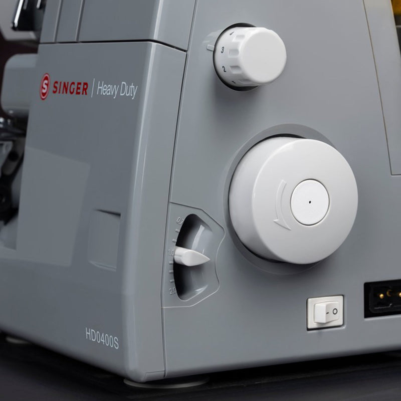 SINGER® HD0400S Heavy Duty Serger – 2/3/4 Thread