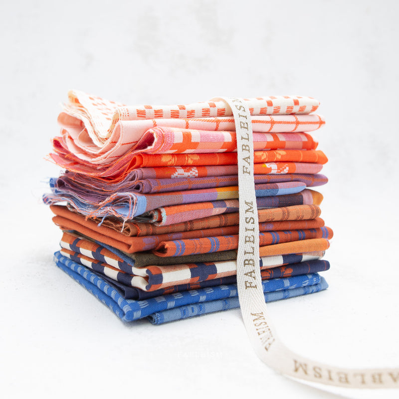 Fine and Dandy 16-piece fat quarter bundle by Fableism Supply Co.
