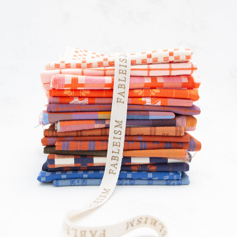 Fine and Dandy coordinated cotton woven fabrics by Fableism Supply Co.