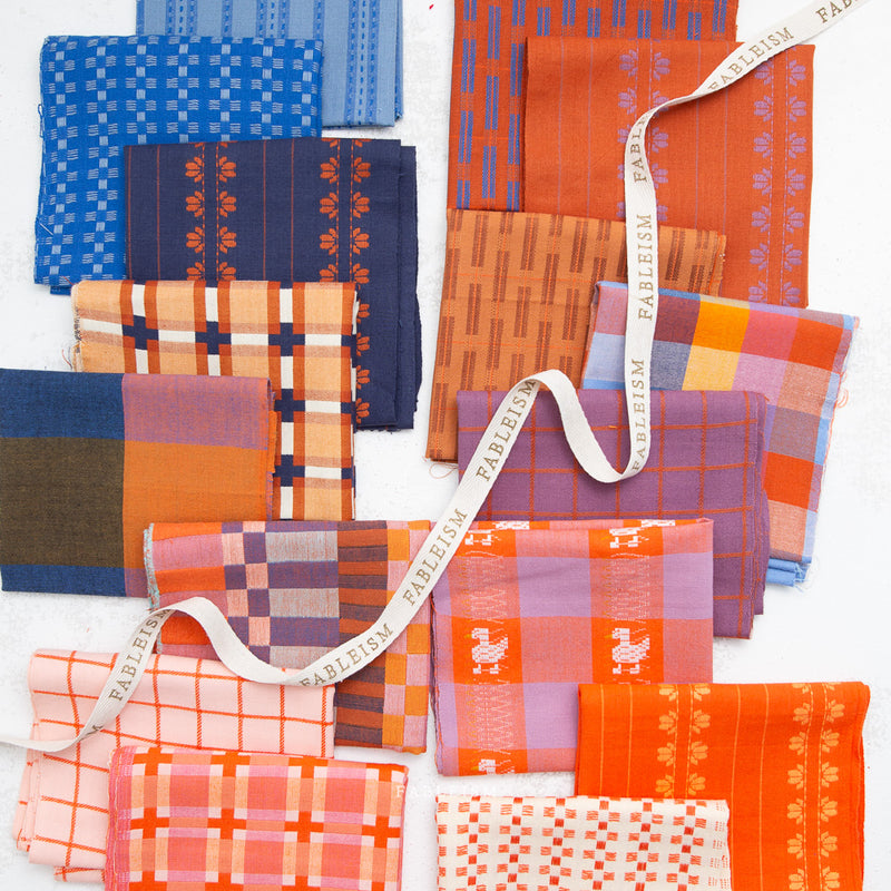 Fine and Dandy fabric collection detail by Fableism Supply Co.