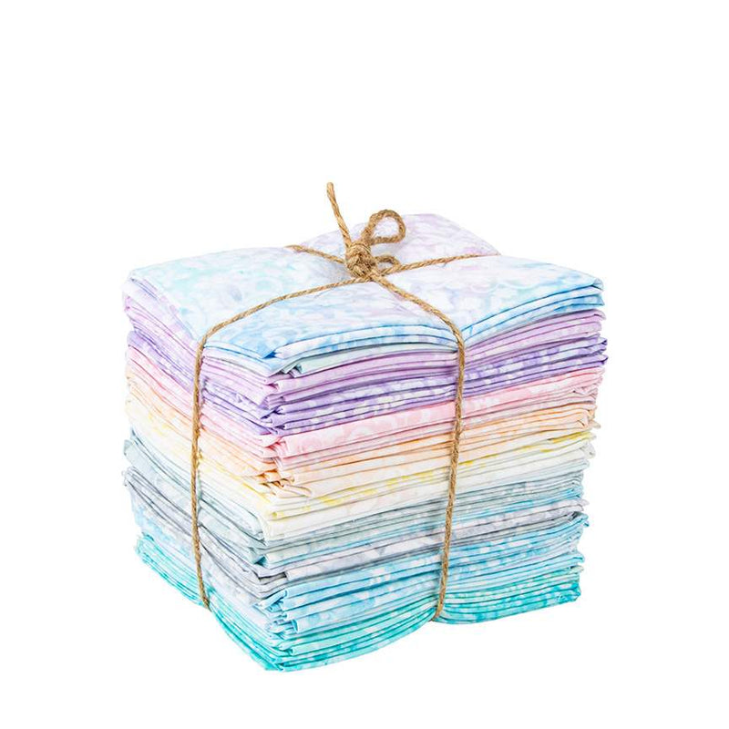 Riley Blake Expressions Batiks Elementals Candy Coated Fat Quarter Bundle – 24 Pieces official Riley Blake Designs product view, manufacturer SKU FQ-21602-24