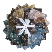 Expressions Batiks Farm to Table Fat quarter bundle by Riley Blake Designs showing 18 coordinated fat-quarter cuts for quilting and sewing