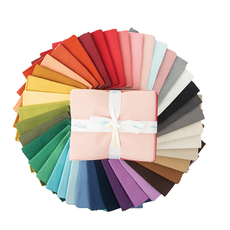 POParazzi Fat quarter bundle by Riley Blake Designs showing 40 coordinated fat-quarter cuts for quilting and sewing