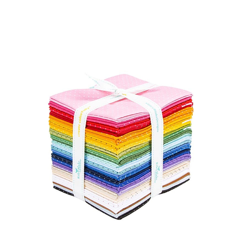 Riley Blake American Jane Pindots Fat Quarter Bundle – 30 Pieces by Sandy Klop official Riley Blake Designs product view, manufacturer SKU FQ-840-30