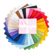 American Jane Pindots Fat quarter bundle by Riley Blake Designs showing 30 coordinated fat-quarter cuts for quilting and sewing